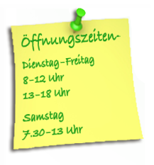 Öffnungszeiten